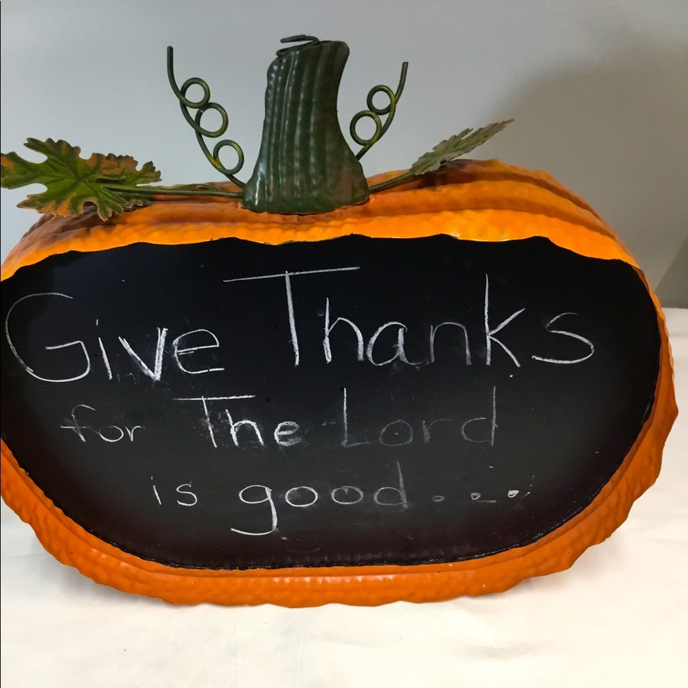 Pumpkin erasable  chalkboard